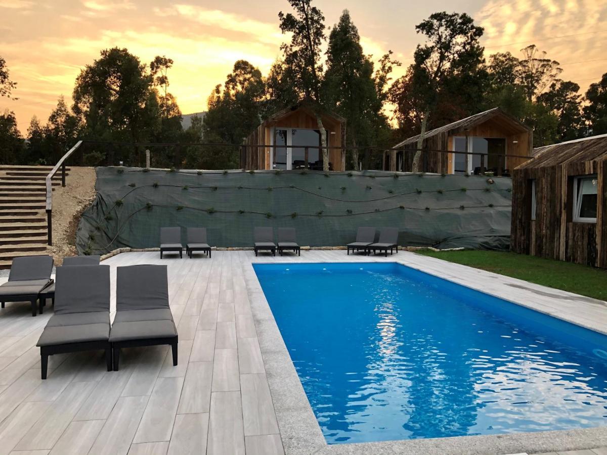 פוברה דו קאראמינל Cabanas Rias Baixas מראה חיצוני תמונה